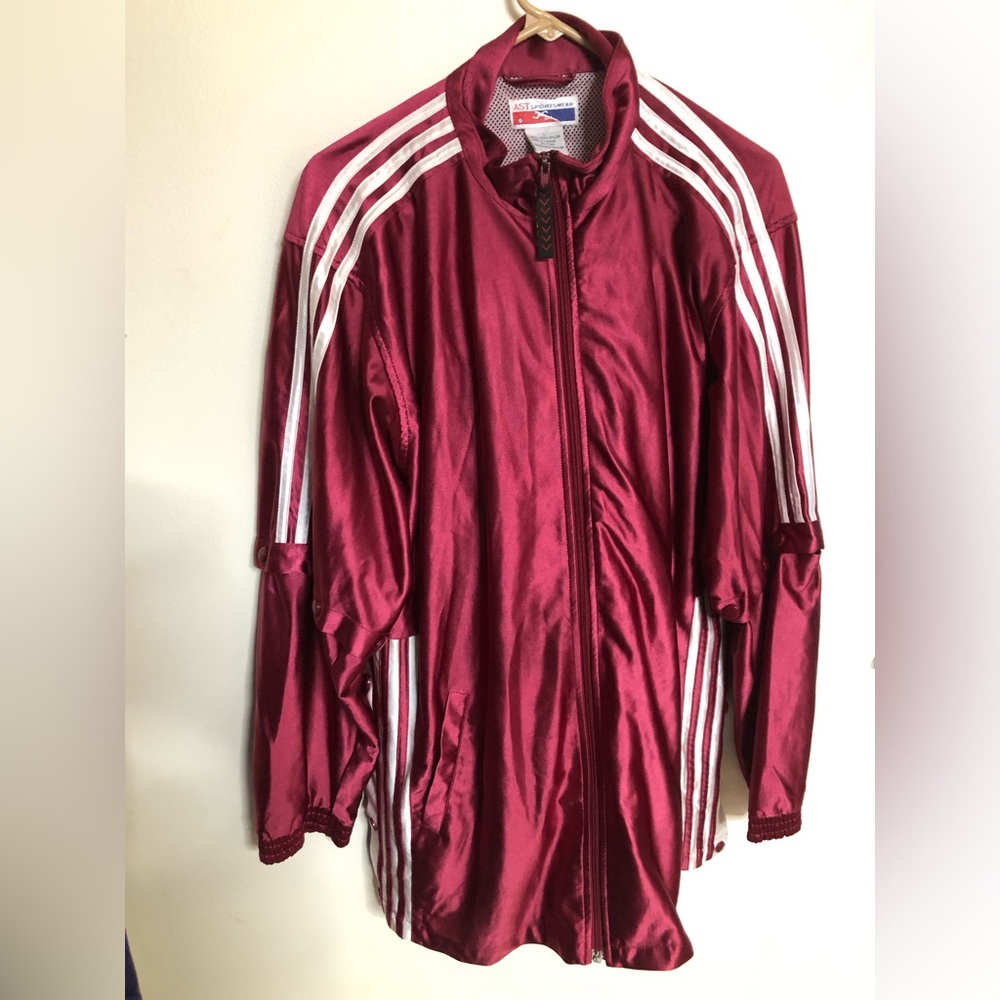 ATS SPORTSWEAR TRACKSUIT RED LARGE RN 77201